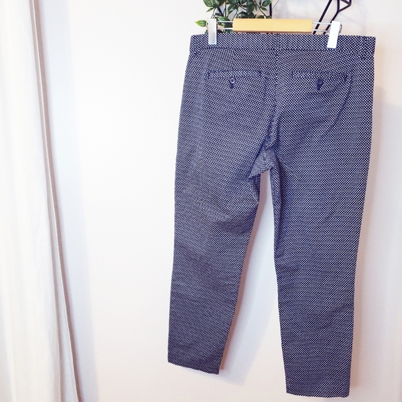 GAP | SLIM CITY KHAKIS CAPRIS NAVY COTTON - Picture 5 of 6